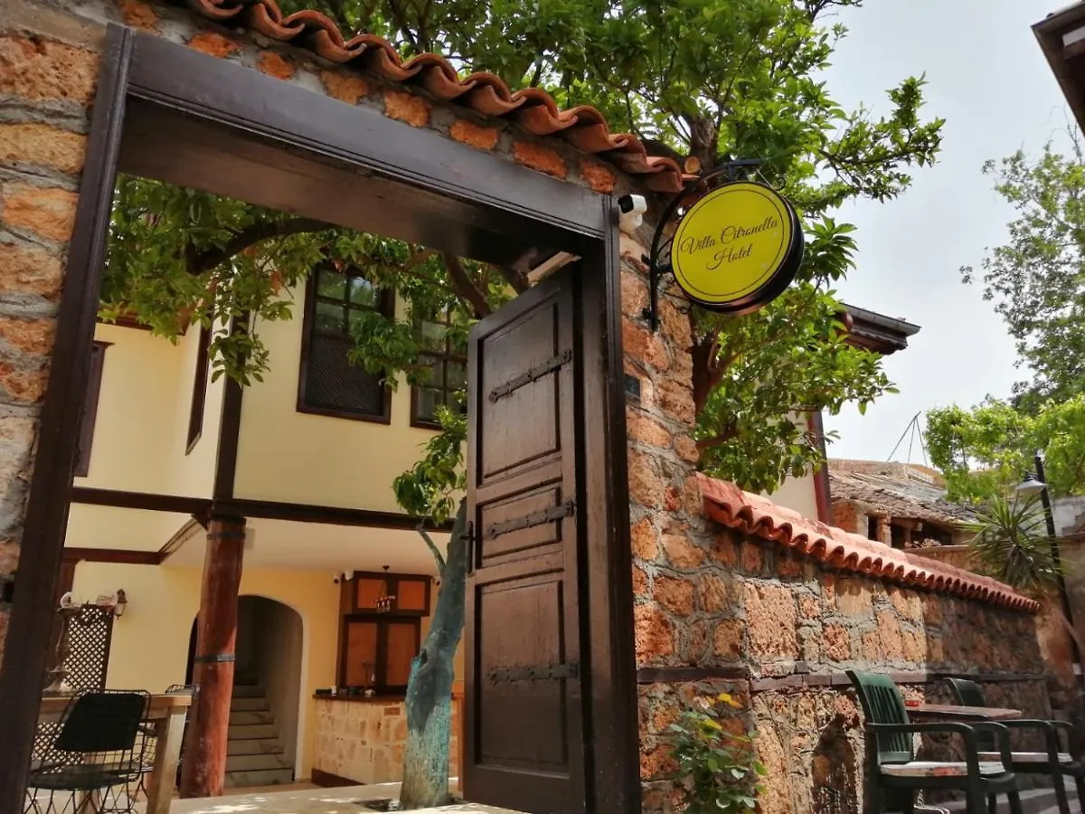 Villa Citronella Boutique Hotel Αττάλεια